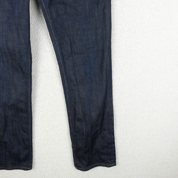APC Jeans Mens 28X30 Blue Dark Wash Straight Leg New Cure F Heavyweight Denim - Picture 3 of 10
